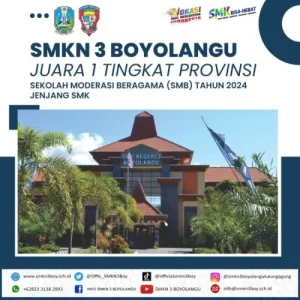 Raih Juara 1! SMK N 3 Boyolangu Unggul dalam Sekolah Moderasi Beragama Tingkat Nasional