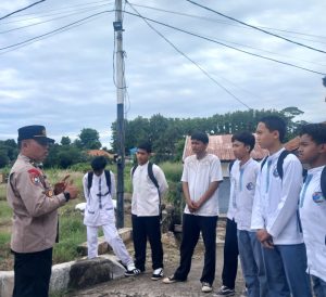 Antisipasi Tawuran Pelajar: Sat Binmas Tangsel Edukasi SMAN 9 Nusa Indah