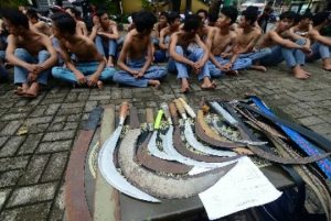 Tawuran Berujung Maut! Ketua RT di Muba Dibacok hingga Tewas, 7 Remaja Diringkus