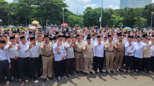 Dilepas Pramono Anung, 1.700 Santri Gontor Siap Kembali ke Pesantren