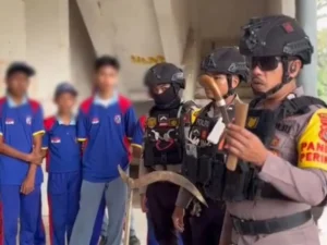 Polisi Amankan Situasi di Kendari, Cegah Tawuran Pelajar Akibat Insiden Warung Rokok