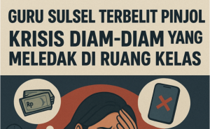 Krisis Guru Terjerat Pinjol di Sulsel, Proses Belajar Mengajar Ikut Terganggu