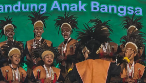 Pelajar Sekolah Rakyat Tampilkan Kreativitas di Senandung Anak Bangsa