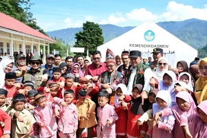 Revitalisasi 76 Sekolah Pascabencana Resmi Diresmikan di Aceh