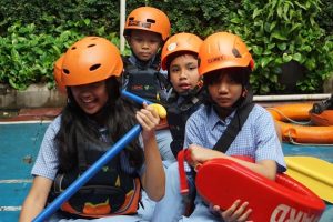Sekolah Bangun Mandiri Bersama Dompet Dhuafa Tanamkan Mitigasi Bencana Sejak Dini