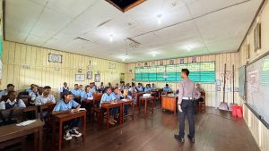 Pelajar di Asmat Diajak Jadi Pelopor Keselamatan Berlalu Lintas oleh Satlantas Polres