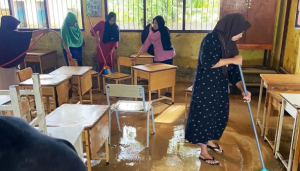 Sekolah di Nagan Raya Tak Bisa Beroperasi akibat Banjir
