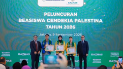 Kemdiktisaintek dan BAZNAS Kolaborasi Salurkan Beasiswa Cendekia Palestina
