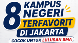 8 Kampus Negeri Terfavorit di Jakarta yang Cocok untuk Lulusan SMA/SMK