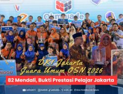 DKI Jakarta Kembali Jadi Juara Umum OSN 2026, Raih 82 Medali